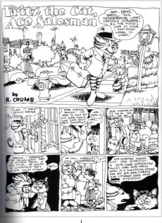 Extrait de Crumb Comics (The Complete) -3- Starring Fritz The Cat