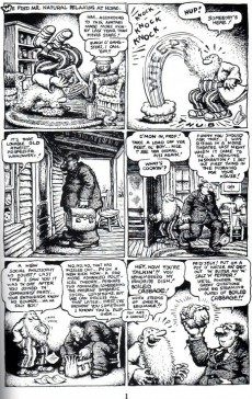 Extrait de Crumb Comics (The Complete) -11- Mr. Natural Committed To A Mental Institution !