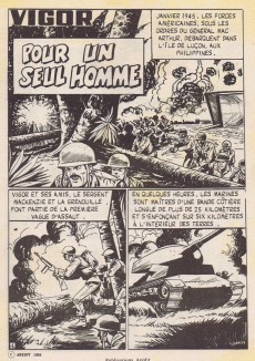 Extrait de Vigor (Artima/Arédit) -253- Pour un seul homme