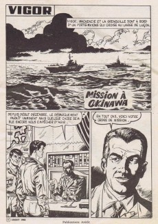 Extrait de Vigor (Artima/Arédit) -260- Mission à Okinawa