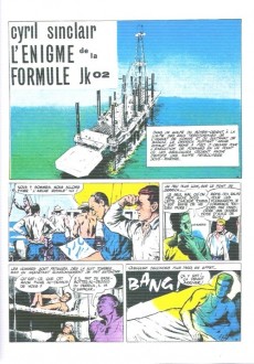 Extrait de Les aventures de Cyril Sinclair -1- L'énigme de la formule JK02