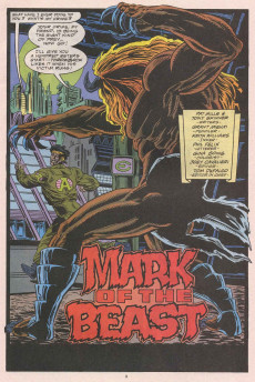 Extrait de Ravage 2099 (1992) -16- Throwback : Mark of the Beast!