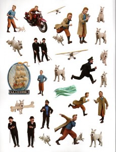 Extrait de Tintin - Divers -AJ- Tintin - jeux, énigmes et autocollants