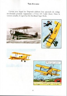 Extrait de Tintin - Divers -2007- Tintin & les avions
