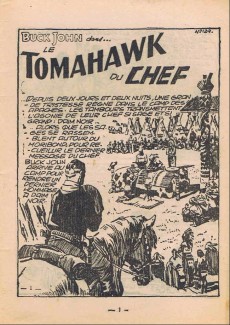 Extrait de Buck John (Impéria) -61- Le tomahawk du chef