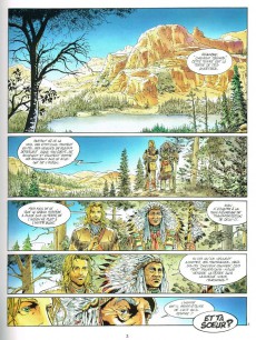 Extrait de Lance Crow Dog -2- Cœur rouge - Cheveux jaunes