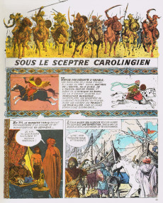 Extrait de Histoire de France en bandes dessinées -3- Charlemagne, les Vikings