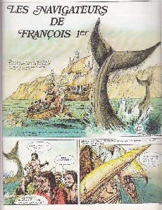 Extrait de Histoire de France en bandes dessinées -11- Les découvertes, la Réforme