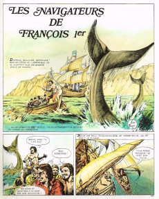 Extrait de Histoire de France en bandes dessinées -11- Les découvertes, la Réforme