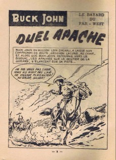 Extrait de Buck John (Impéria) -150- Duel apache