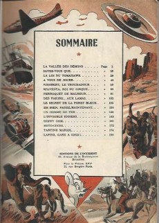 Extrait de Arc en ciel -2- La Vallée des démons