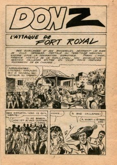 Extrait de Don Z -28- L'Attaque de Fort Royal