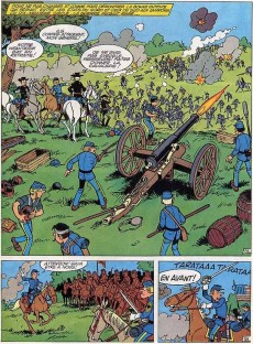 Extrait de Les tuniques Bleues -6a1982-  La prison de Robertsonville 