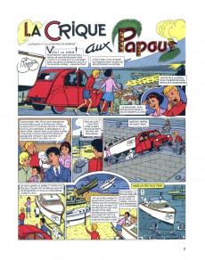 Extrait de Fripounet et Marisette (Éditions du Triomphe) -INT04- La Crique aux Papous - Le tapis flottant