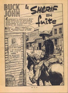 Extrait de Buck John (Impéria) -183- Le shérif en fuite