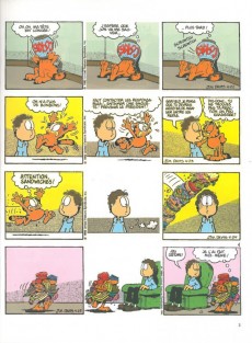 Extrait de Garfield (Dargaud) -21a1997- La soupe est froide !