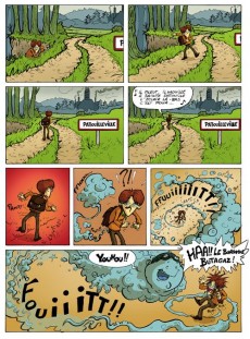 Extrait de Les aventures de Proutman -1- Autant en emporte le vent