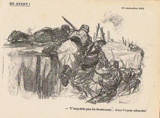 Extrait de De la Marne au Rhin - Dessins des années de guerre 1914-1919 -1- Tome I