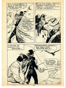 Extrait de Zorro Géant (Page Blanche) -8- L'oiseau de proie