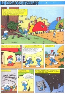 Extrait de Les schtroumpfs -6Total- Le Cosmoschtroumpf