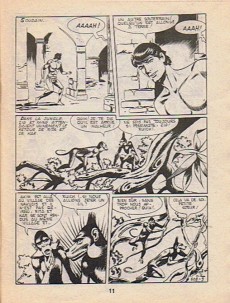 Extrait de Akim (1re série - Aventures et Voyages) -608- Les gorilles font le ménage