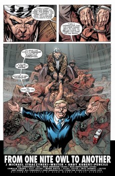 Extrait de Before Watchmen: Nite Owl (2012) -4- Nite Owl 4 (of 4) - From One Nite Owl to Another