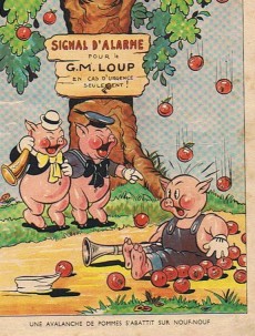 Extrait de Walt Disney (Hachette) Silly Symphonies -10- Les trois méchants petits loups