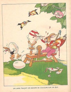 Extrait de Walt Disney (Hachette) Silly Symphonies -4- Les Petits Lapins et les œufs de Pâques