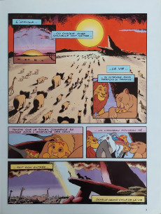 Extrait de Les classiques du dessin animé en bande dessinée -13- Le Roi Lion