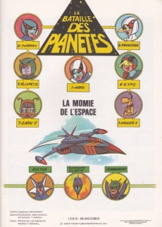 Extrait de La bataille des planètes (TF1) -1- La momie de l'espace