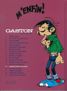 Extrait de Gaston (Édition Collector) - Collection Télé 7 jours -15- Lagaffe mérite des baffes
