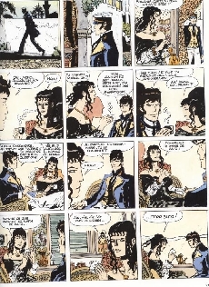 Extrait de Corto Maltese (Couleur format normal) -6- La maison dorée de Samarkand