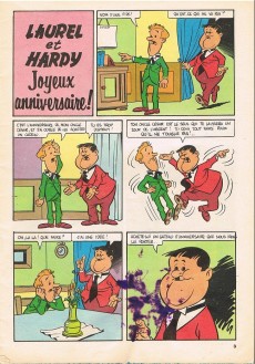 Extrait de Laurel et Hardy (2e Série - Opéra Mundi) -23- Laurel et Hardy joyeux anniversaire