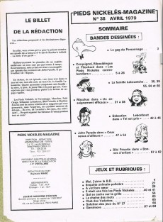 Extrait de Pieds Nickelés Magazine -38- Les pieds nickelés contrebandiers