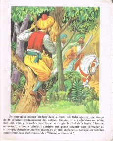 Extrait de Ali Baba et les 40 voleurs (chez Volumetrix) - Ali baba et les 40 voleurs