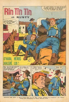 Extrait de Rin Tin Tin & Rusty (1re série - Vedettes TV) -34- O'Hara, héros malgré lui !