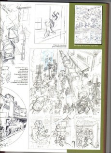 Extrait de Spirou et Fantasio par... (Une aventure de) / Le Spirou de... -5TL MO- Making of de l'album le groom vert-de-gris