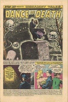 Extrait de Uncanny Tales Vol.2 (Marvel - 1973) -7- Never Dance With a Vampire!