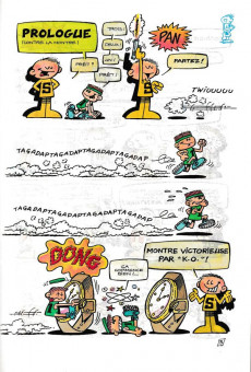 Extrait de Les aventures de Studio - Cartoons en stock