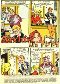 Extrait de Archie Sélection Format double -180- Les photos