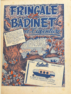 Extrait de Fringale et Badinet -2- Fringale et Badinet à l'aventure