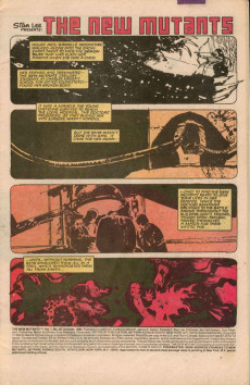 Extrait de The new Mutants (1983) -20- Badlands