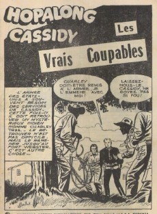 Extrait de Hopalong Cassidy (puis Cassidy) (Impéria) -224- Les vrais coupables
