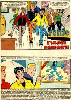 Extrait de Archie Sélection Format double -201- L'image parfaite