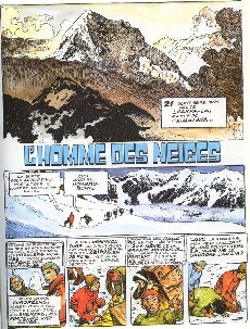 Extrait de L'homme des neiges - Tome a1984