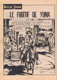 Extrait de Buck John (Impéria) -284- Le fugitif de Yuma