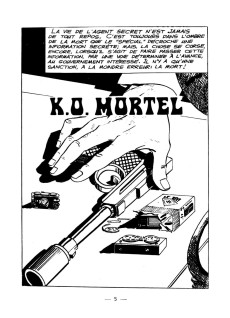 Extrait de Agents Spéciaux (SFPI) -8- K.O. mortel