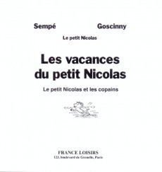 Extrait de Le petit Nicolas -INT- Les vacances du petit Nicolas - Le petit Nicolas et les copains
