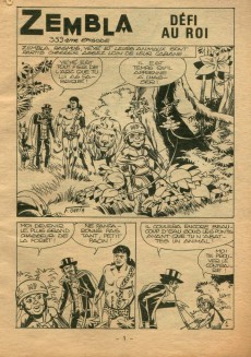 Extrait de Zembla (Lug) -359- Défi au roi