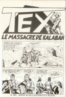Extrait de Rodéo (Spécial) (Lug) -126- Le massacre de Kalabah (1)